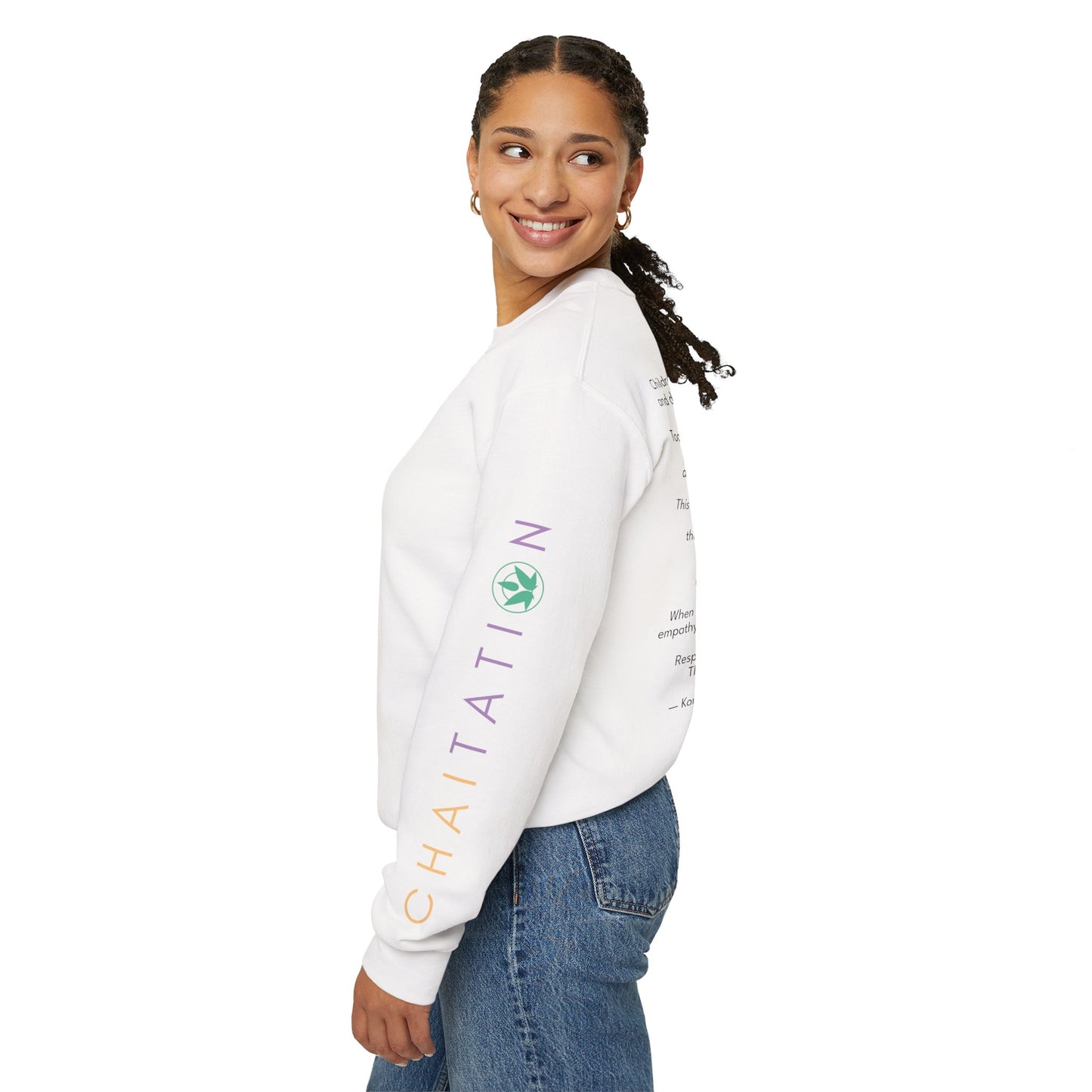 ADULTS ARE THE STUPID ONES, NOT KIDS SWEATSHIRT