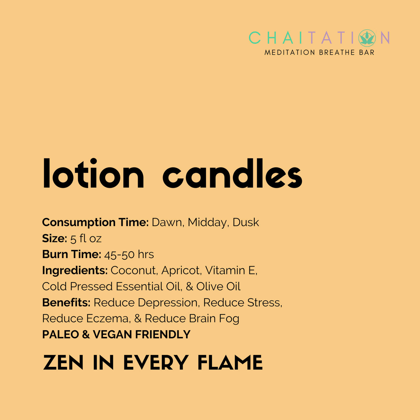 45-50 hr Lotion Candle